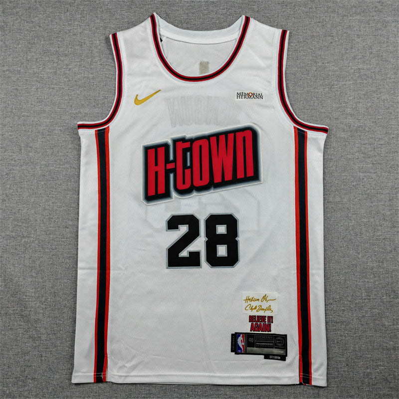 Houston Rockets City Edition White Swingman Jersey