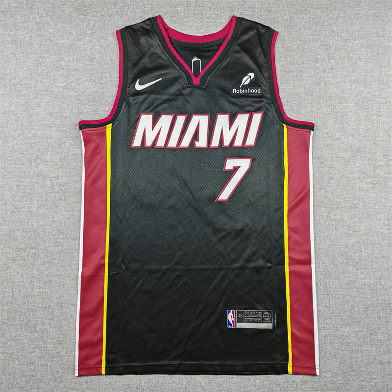 Heat #7 Statement Edition Black Jersey