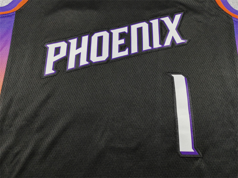 Phoenix Suns Association Edition Black Fan Jersey