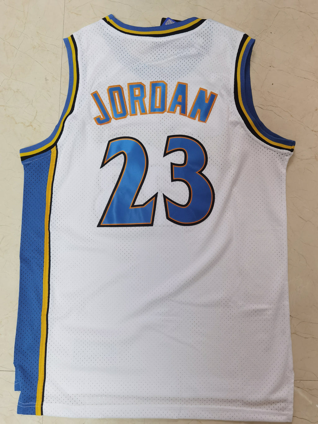 NBA Washington Wizards #23 Michael Jordan Retro White Jersey