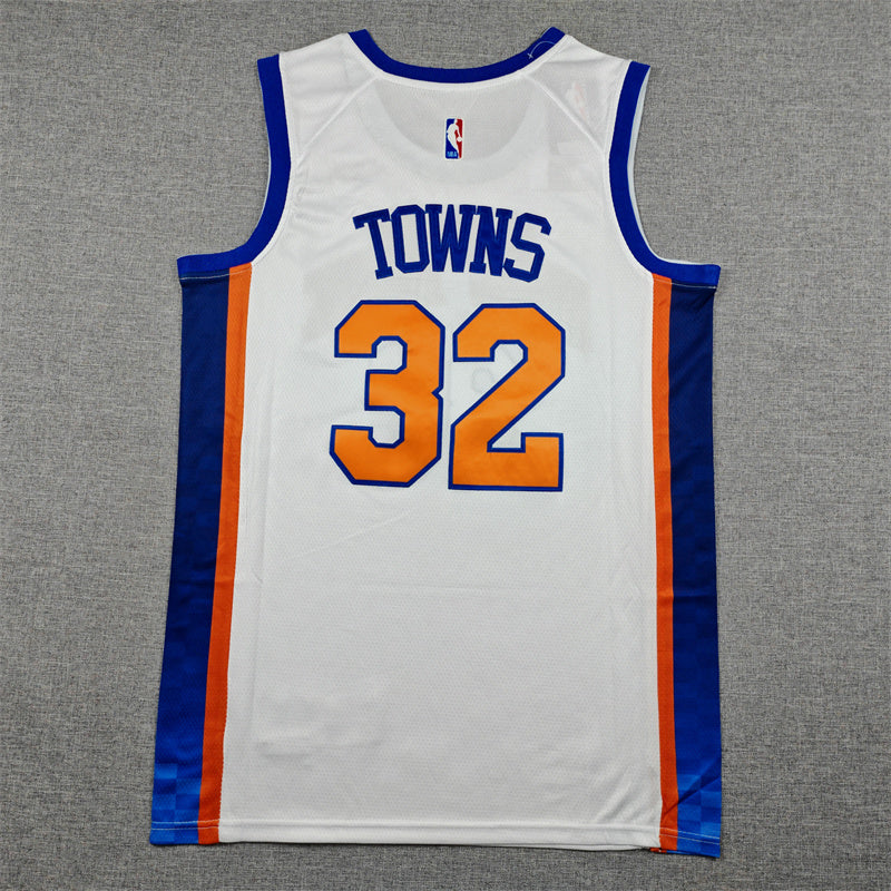 New York Knicks City Edition White Pride Jersey