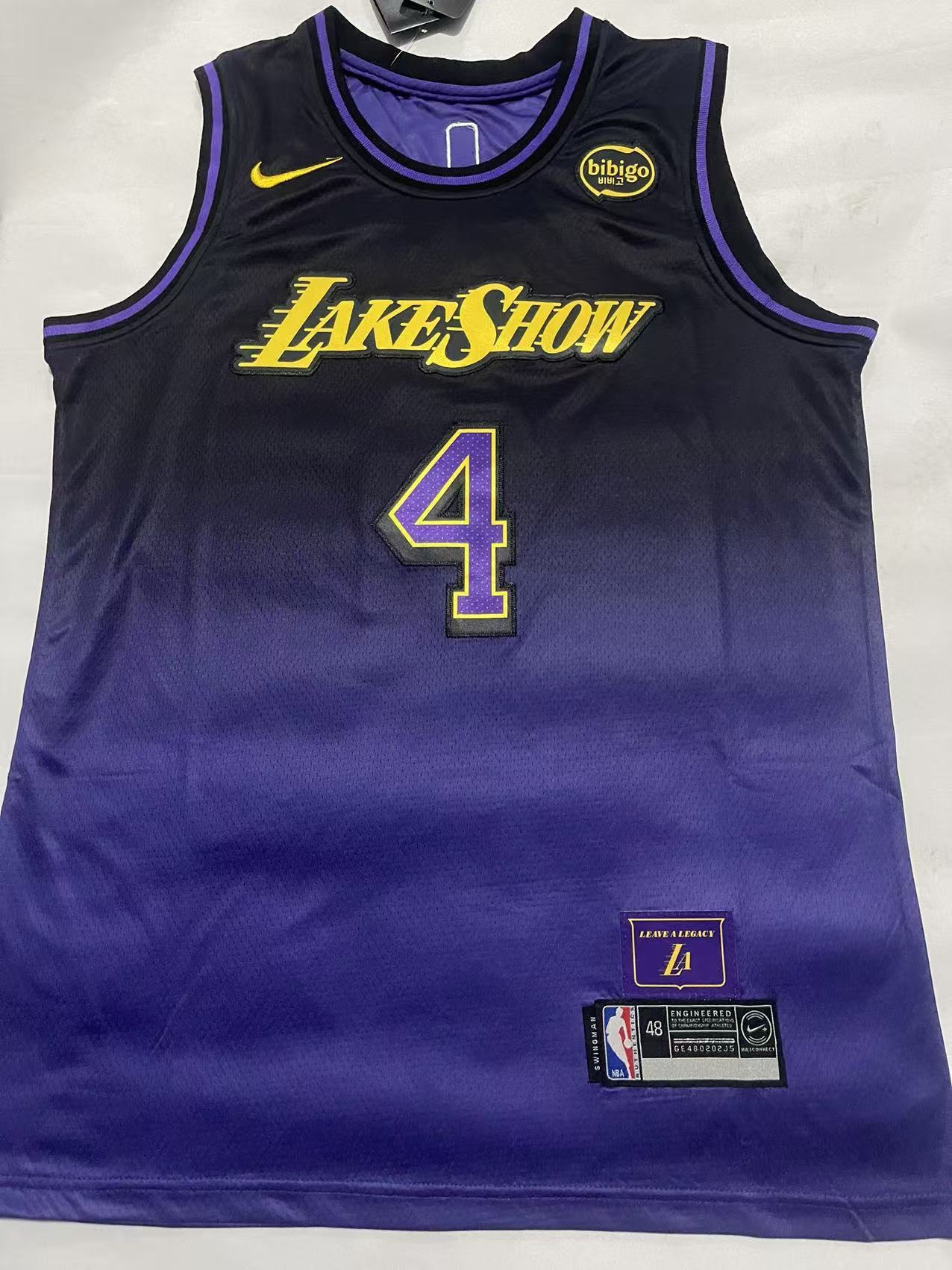 Los Angeles Lakers #4 Nike City Edition Jersey – 2025