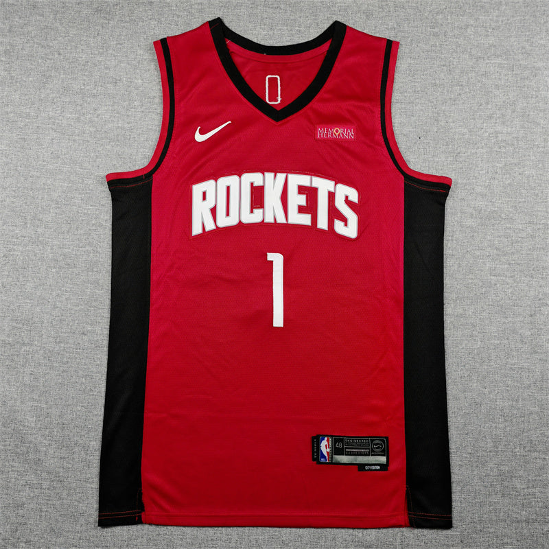 Houston Rockets Icon Edition Red Launch Fan Jersey