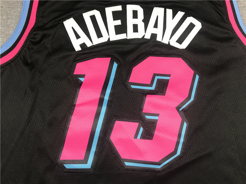 Miami Heat City Edition Black Swingman Jersey
