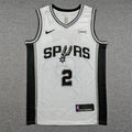Spurs #2 Association Edition White Jersey