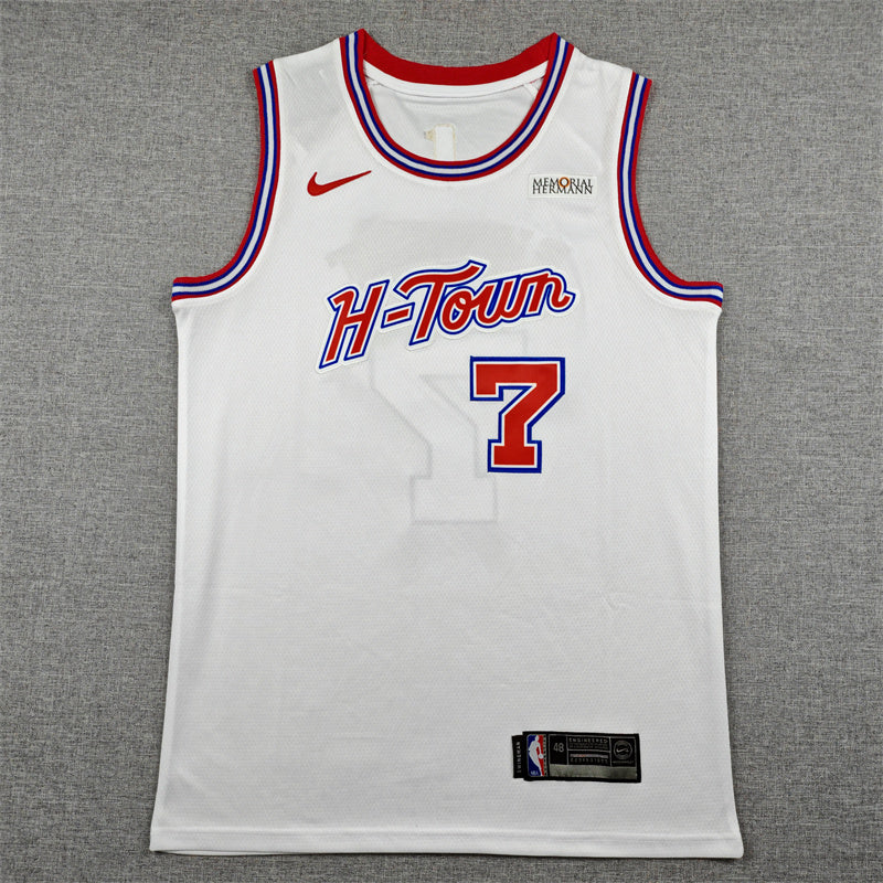Houston Rockets City Edition White Fan Jersey