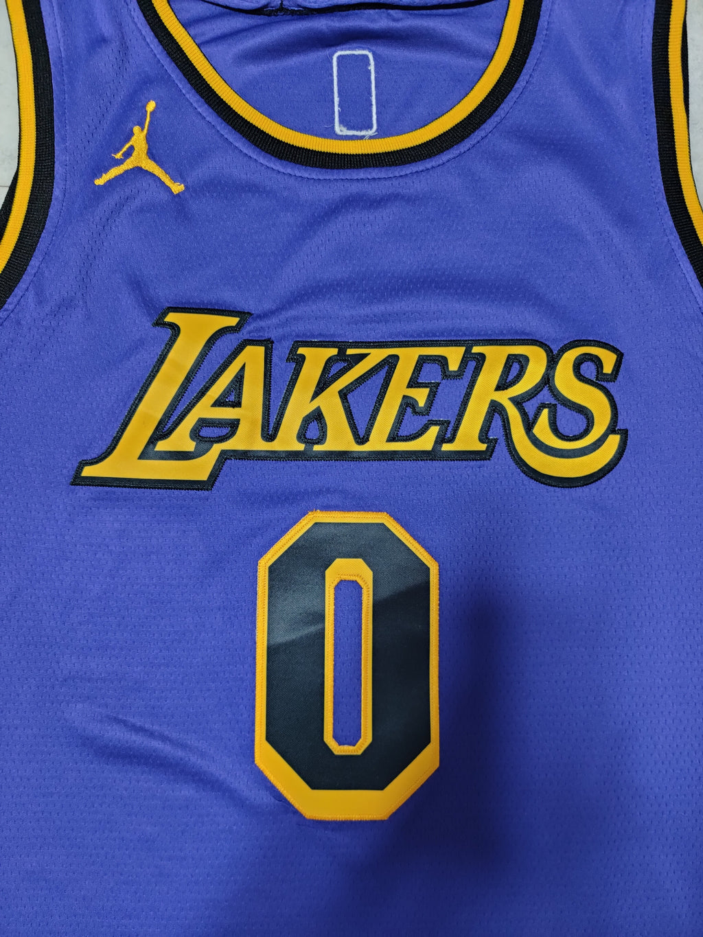 22-23 NBA Los Angeles Lakers #0 Russell Westbrook Purple Jersey