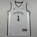 San Antonio Spurs Statement Edition Gray Swingman Jersey