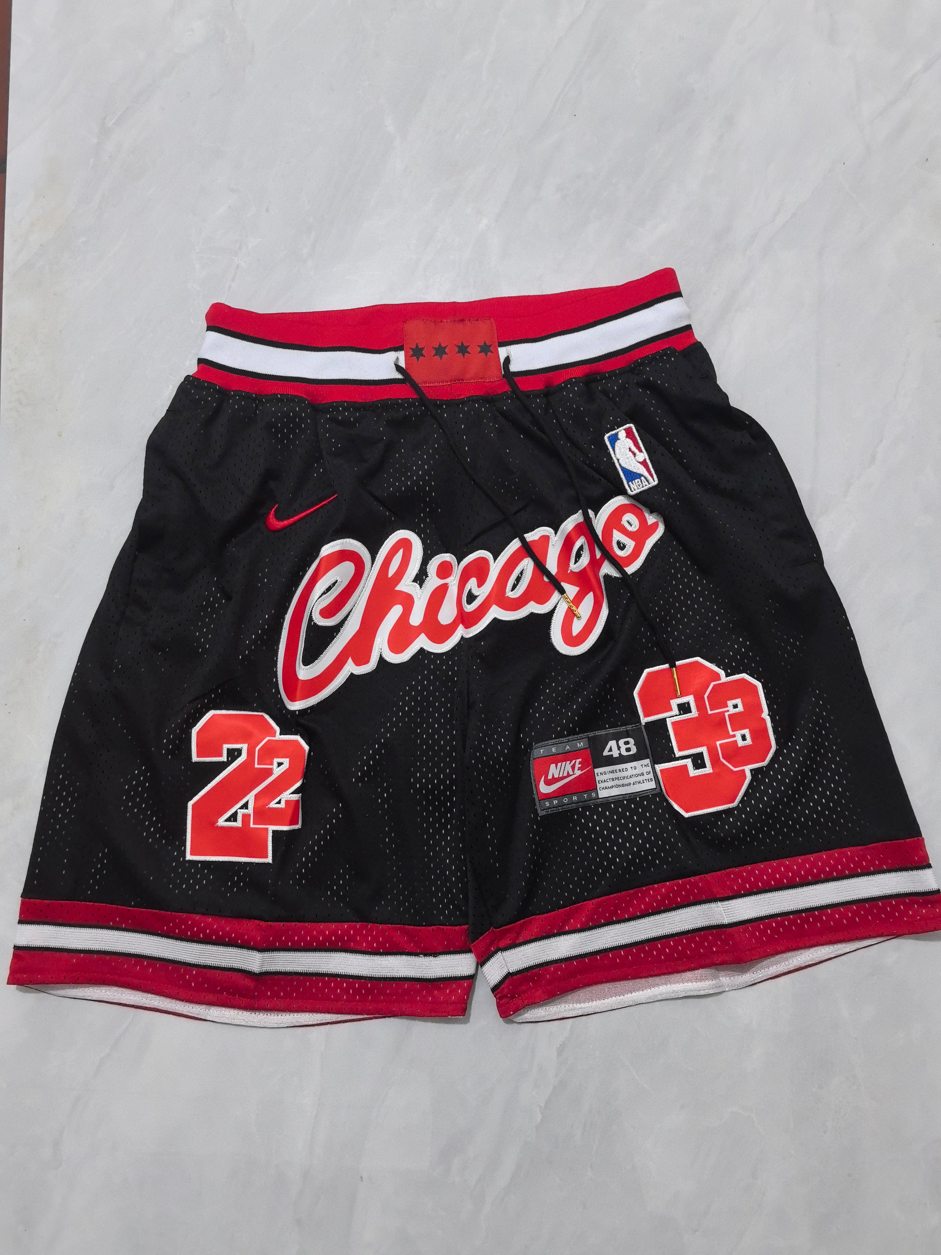 Chicago Bulls Retro Pocket Shorts – Dynasty Era Collection