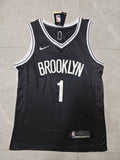 NBA Brooklyn Nets #1 Mikal Bridges Black Jersey
