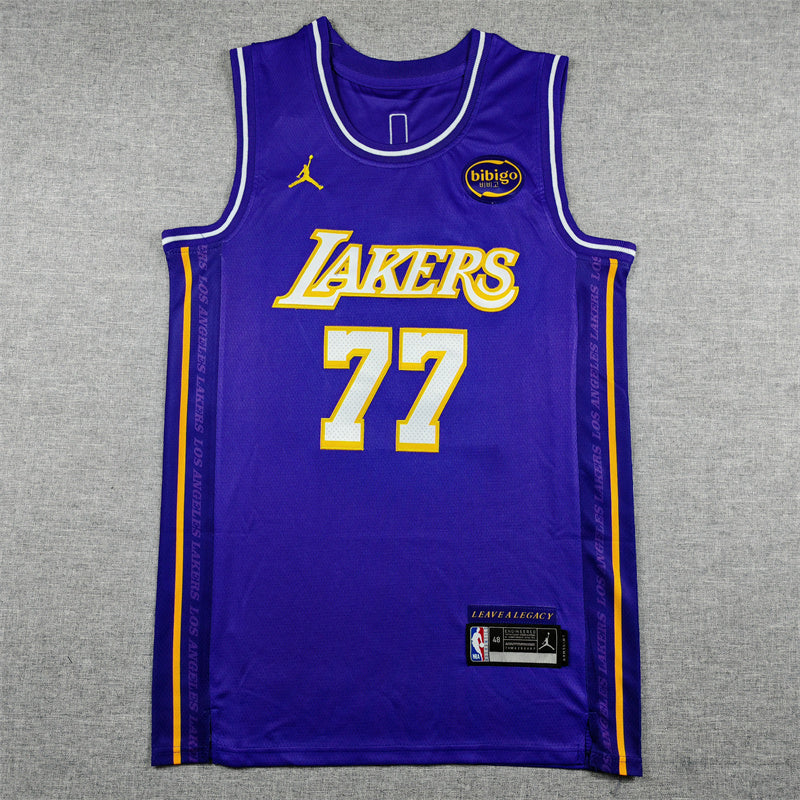 Los Angeles Lakers City Edition Purple Swingman Jersey