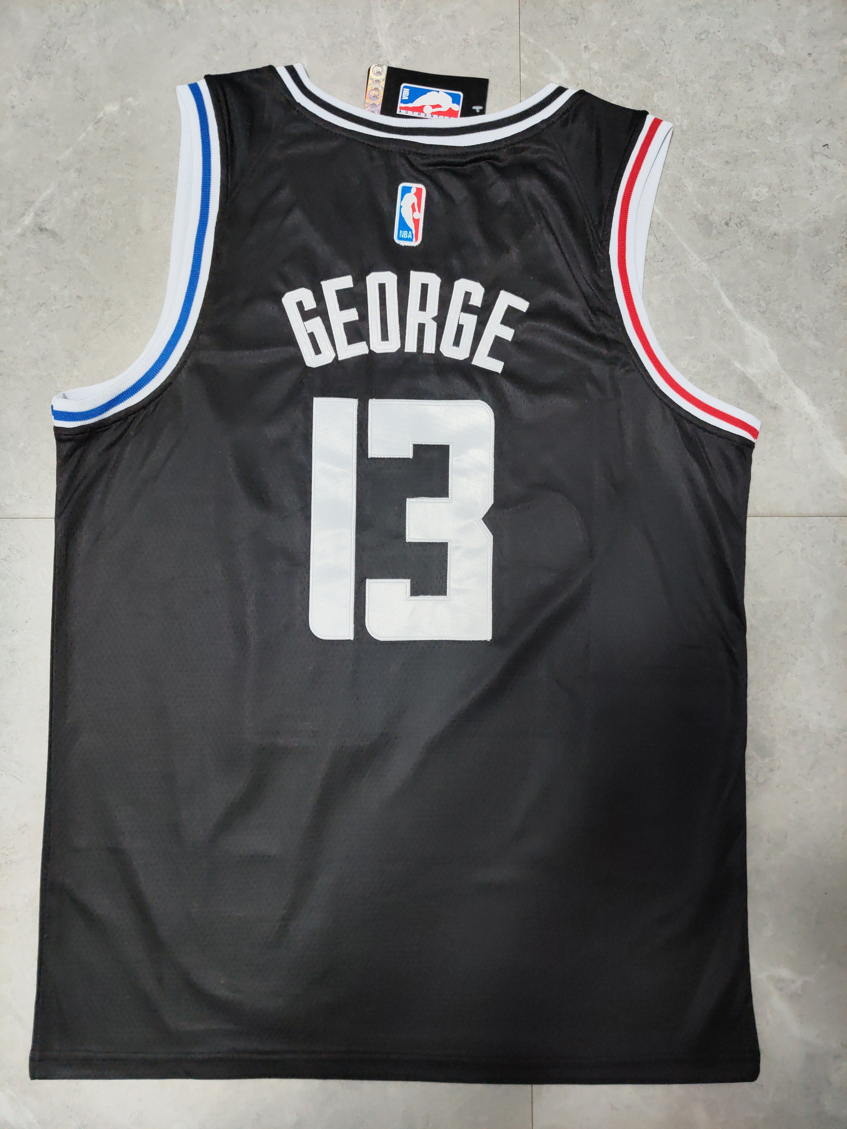 22-23 NBA LA Clippers #13 Paul George Black Jersey