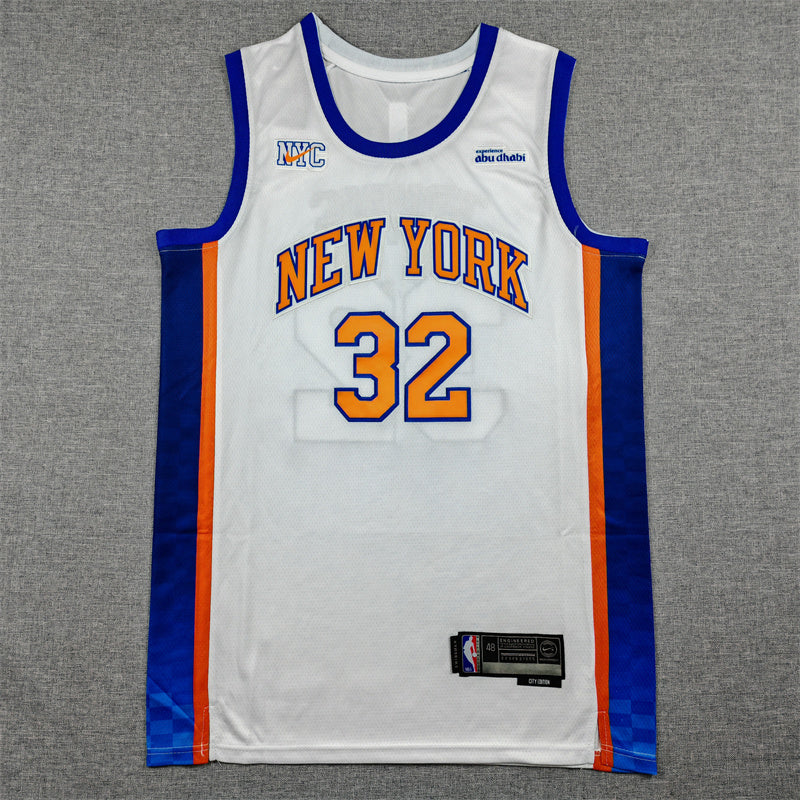 New York Knicks City Edition White Fan Jersey