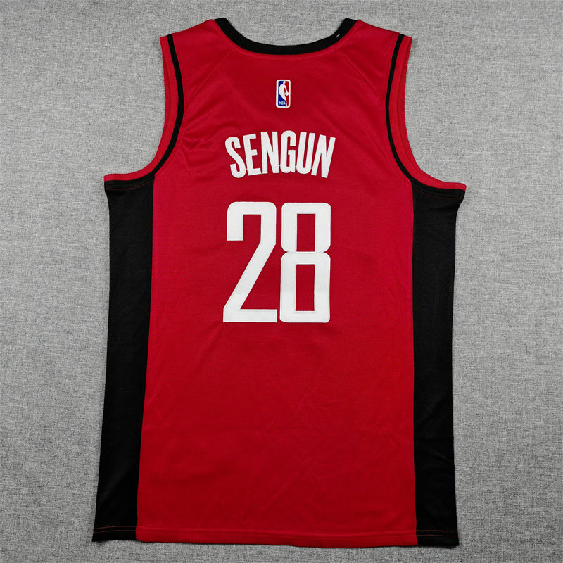 Houston Rockets Association Edition Red Home Fan Jersey