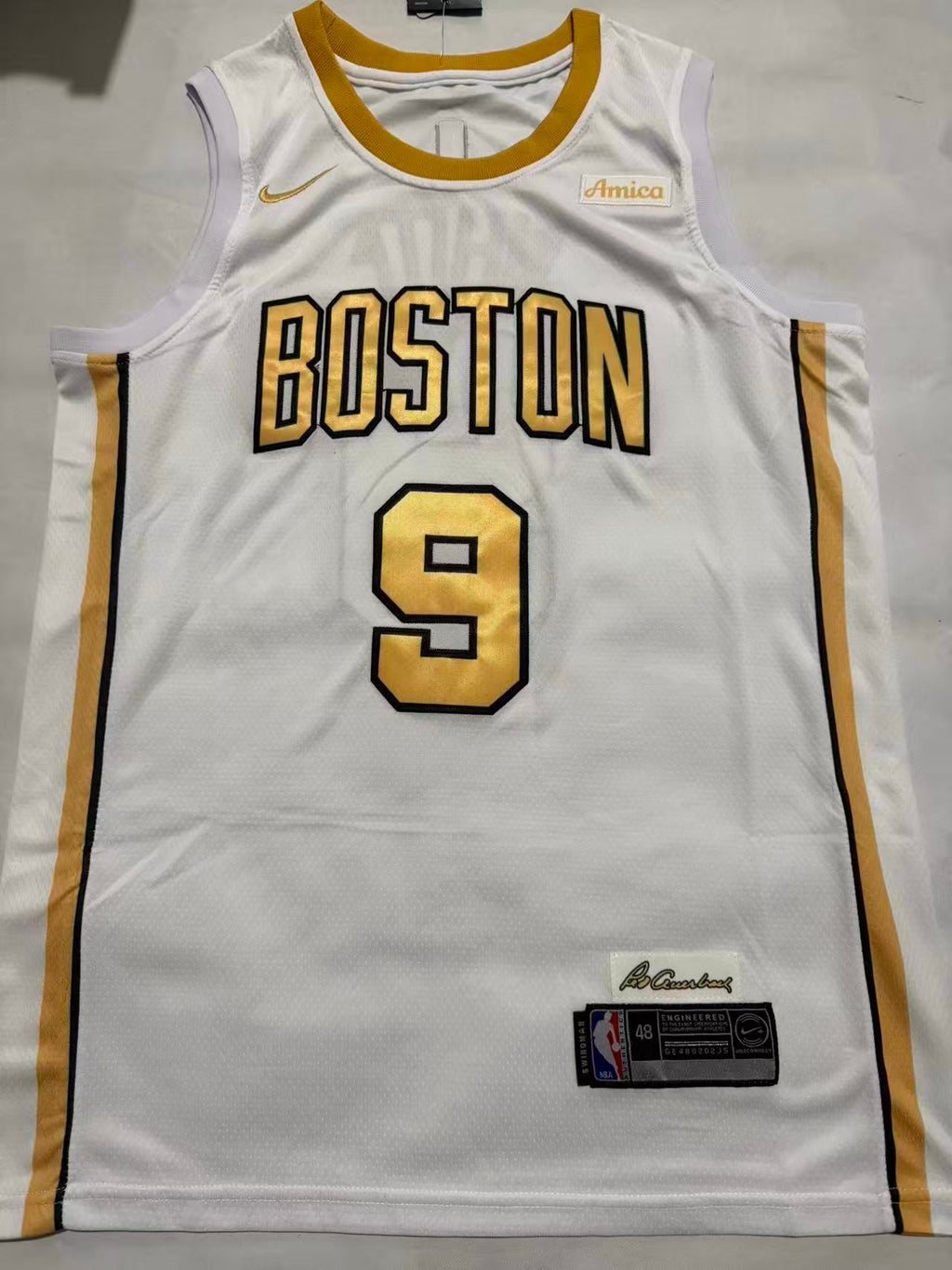 Boston Celtics Association Edition White Swingman Jersey
