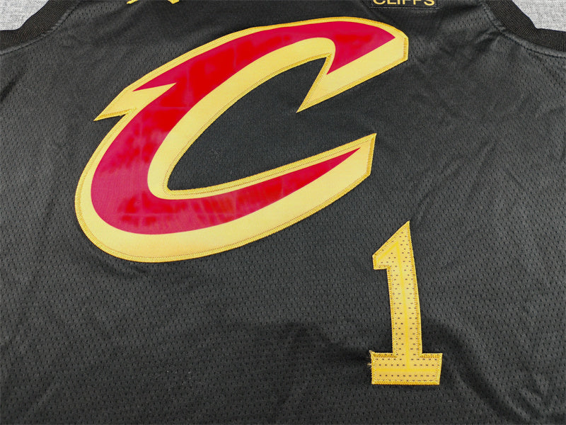 Cleveland Cavaliers Statement Edition Black Swingman Jersey