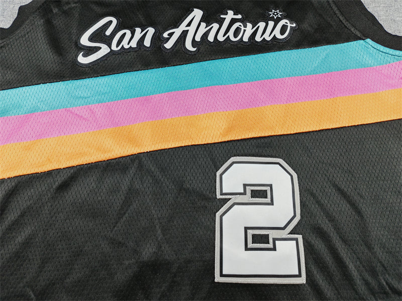 Spurs #2 2026 City Edition Black Jersey