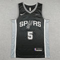 San Antonio Spurs Statement Edition Black Swingman Jersey