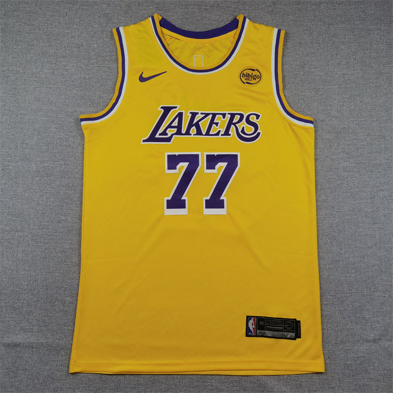 Los Angeles Lakers Luka Dončić #77 Nike Swingman Jersey – Fan Edition