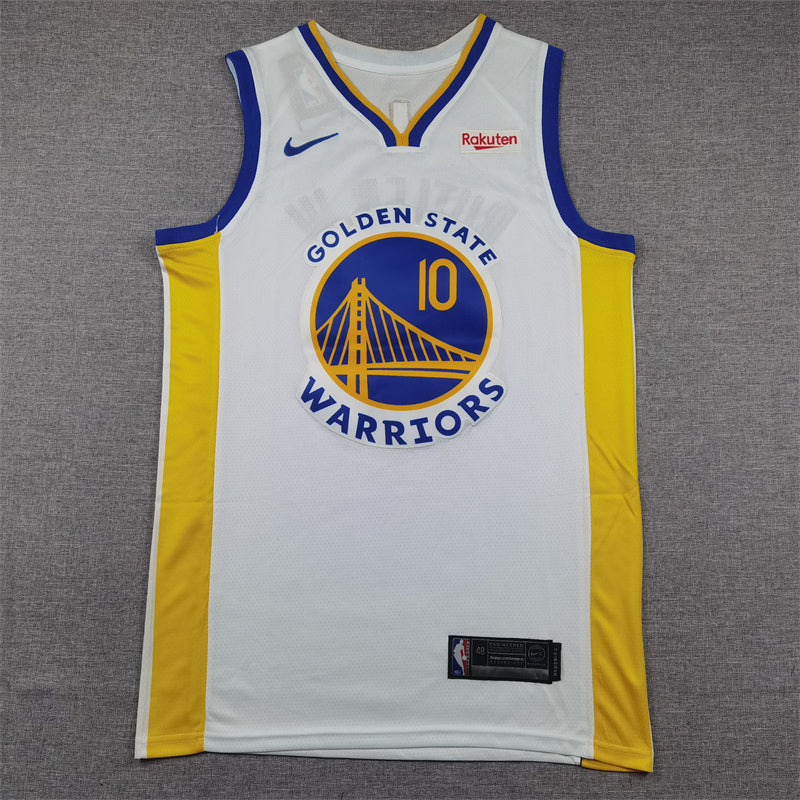Golden State Warriors #10 Nike Association Edition Swingman Jersey