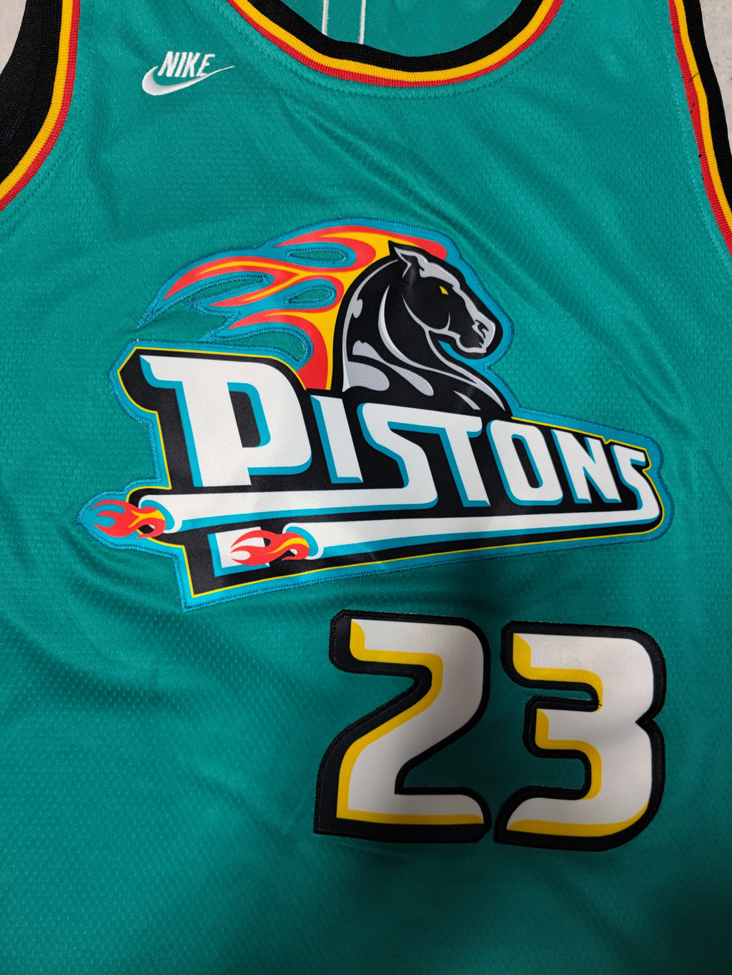 22-23 NBA Detroit Pistons #23 Jaden Ivey Green Jersey