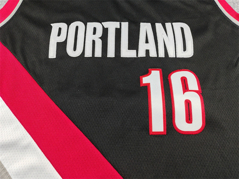 Portland Trail Blazers #16 Nike Icon Edition Jersey – Dark Side of Rip City