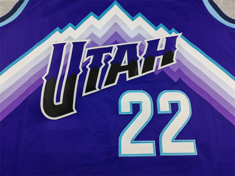 Jazz #22 Statement Edition Purple Jersey