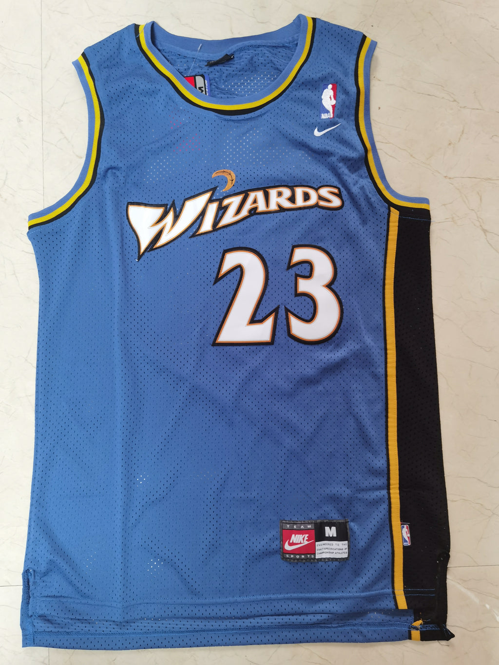 NBA Washington Wizards #23 Michael Jordan Retro Blue Jersey