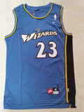 NBA Washington Wizards #23 Michael Jordan Retro Blue Jersey