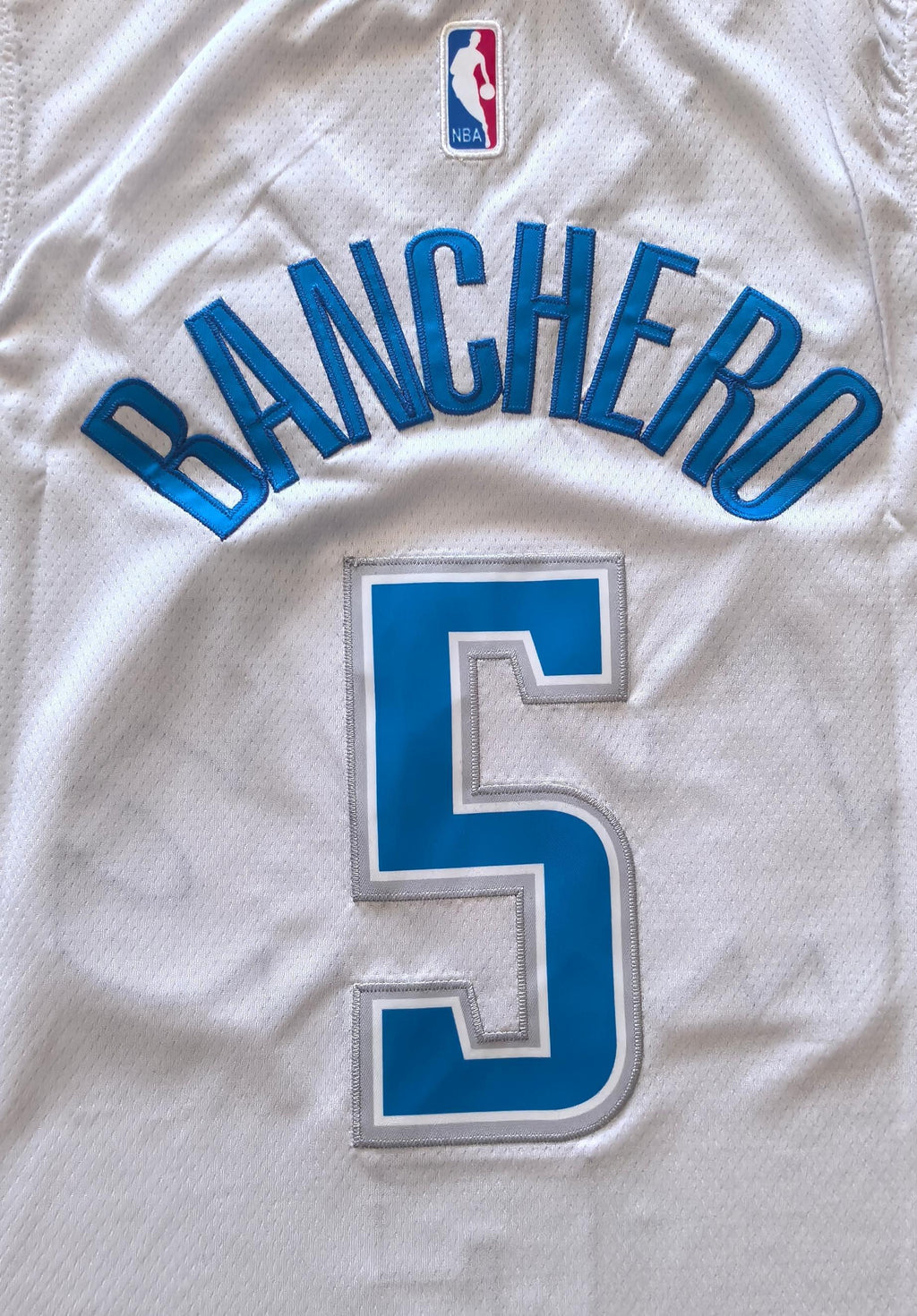 NBA Orlando Magic #5 Paolo Banchero City Edition White Jersey