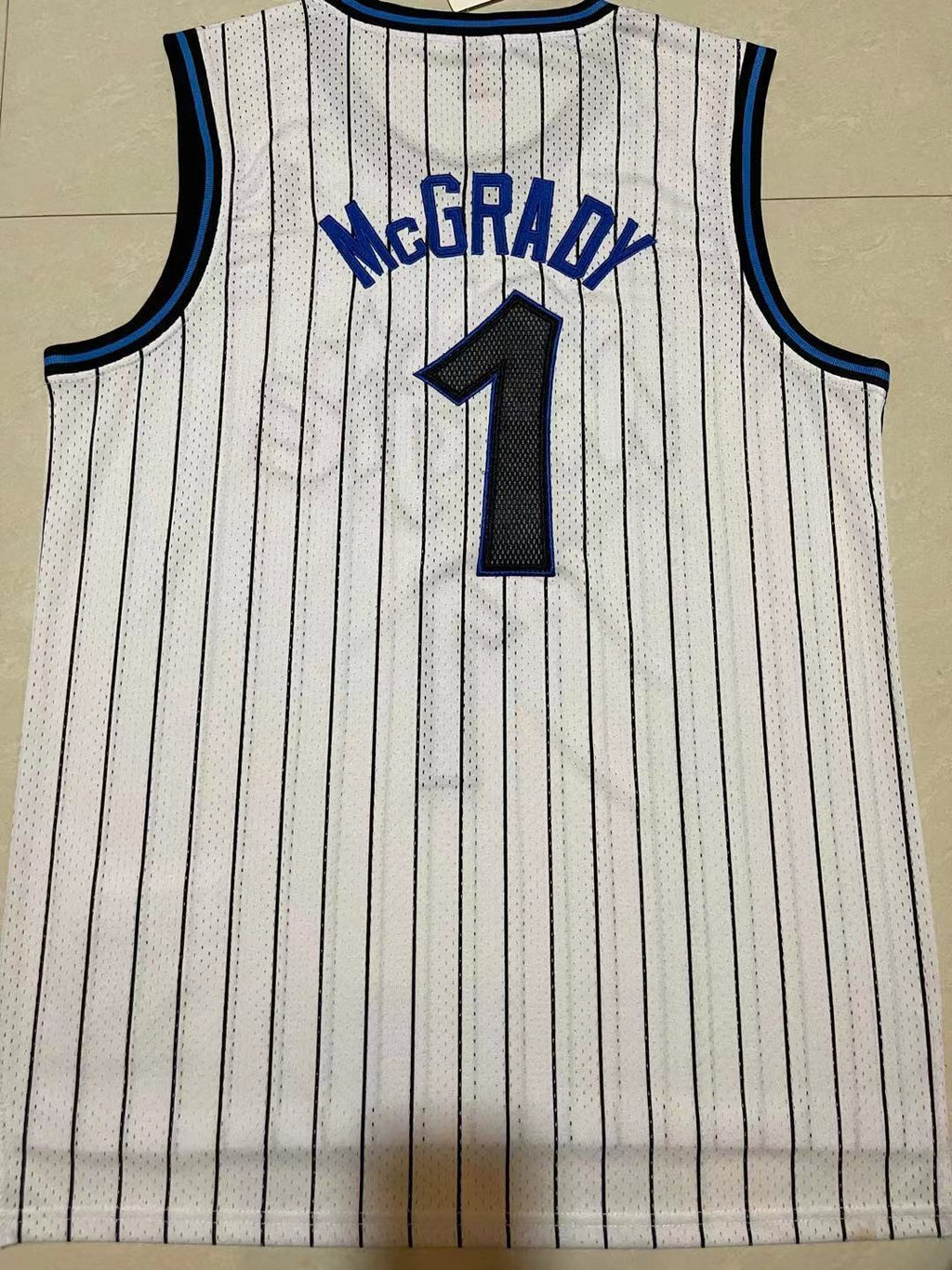 Magic #1 Penny Hardaway 1993-94 White Mitchell & Ness Hardwood Classics Jersey