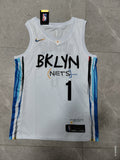 22-23 NBA Phoenix Suns #1 Devin Booker City Edition Turquoise Jersey