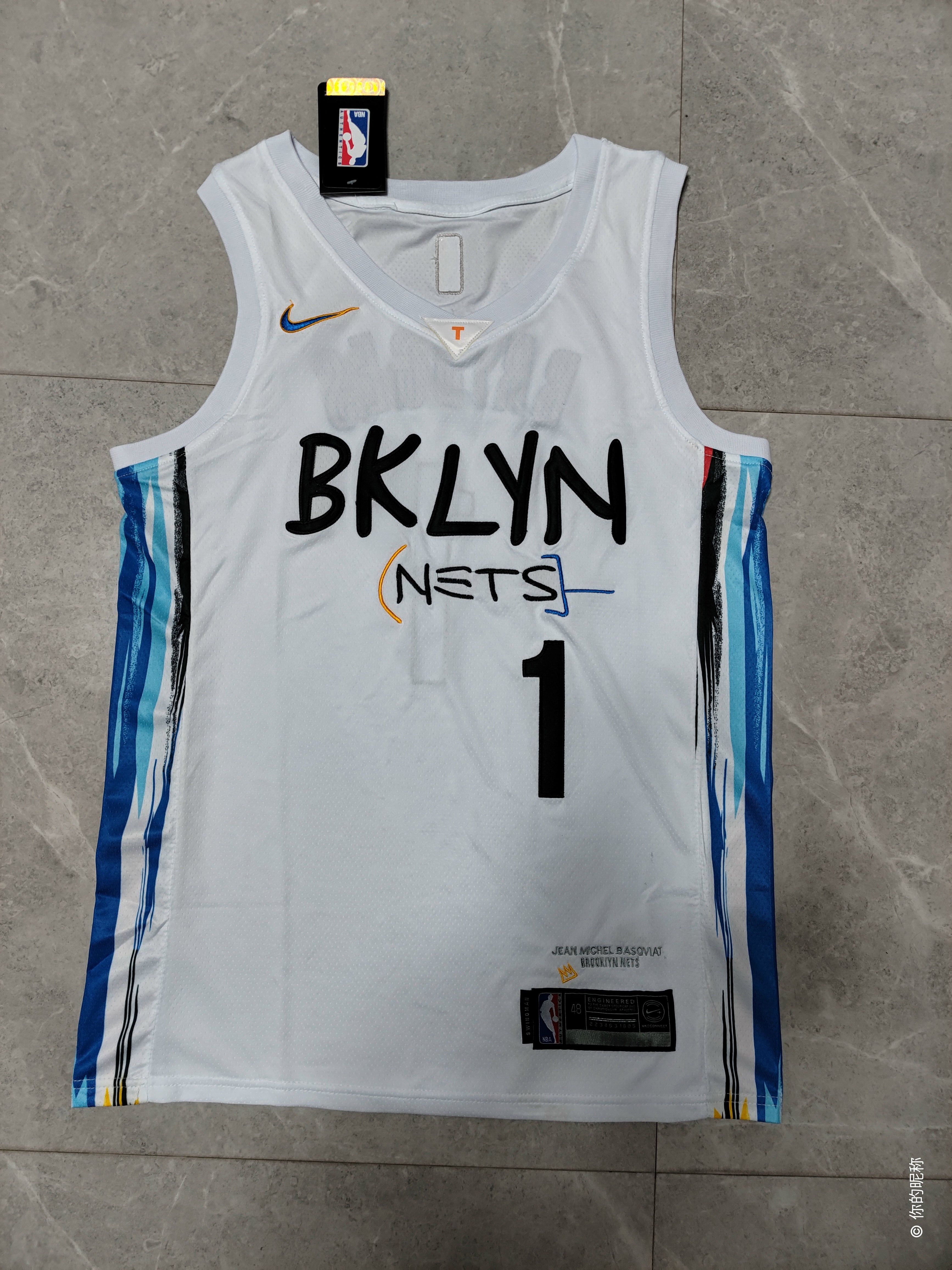 22-23 NBA Phoenix Suns #1 Devin Booker City Edition Turquoise Jersey
