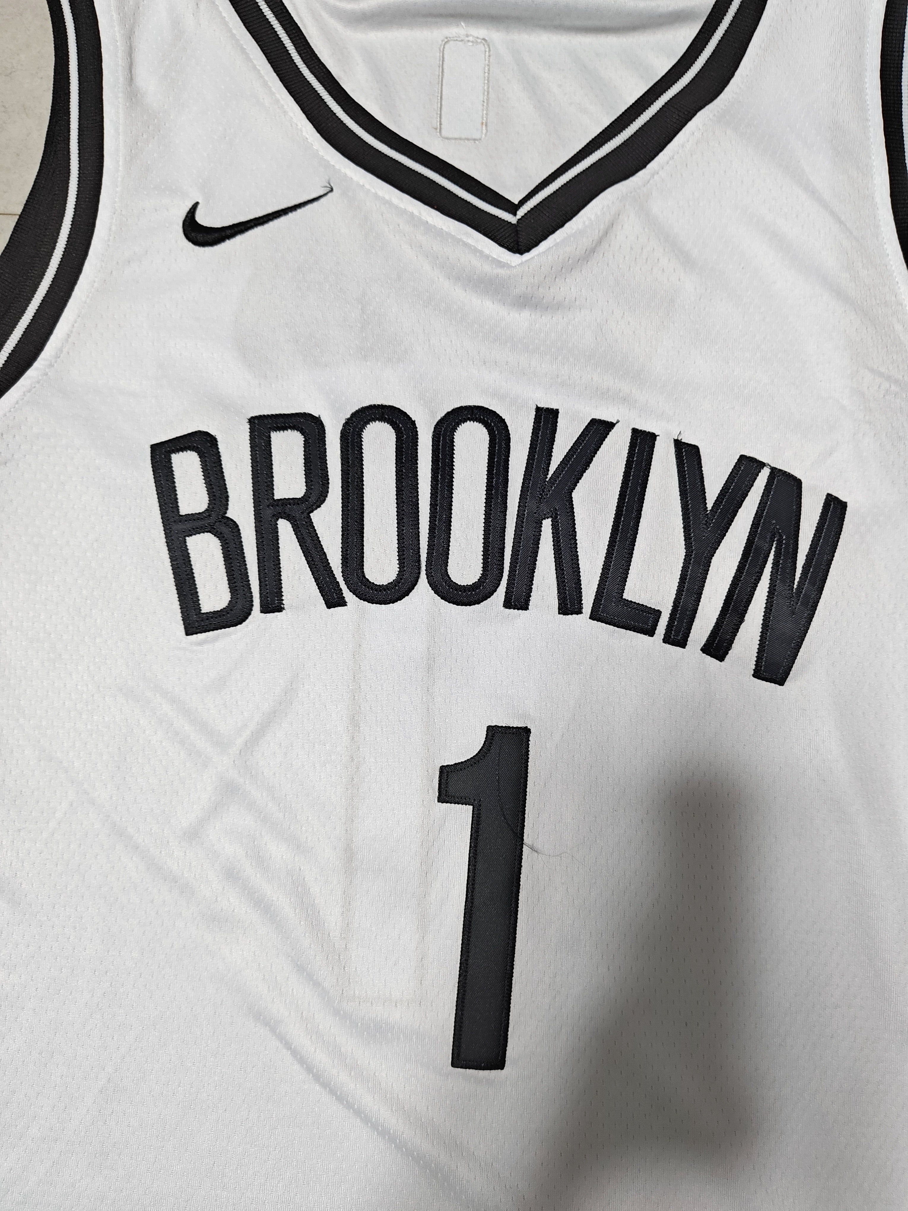 NBA Brooklyn Nets #1 Mikal Bridges White Jersey