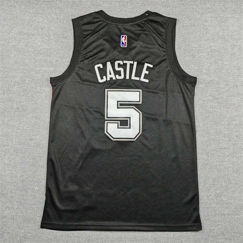 San Antonio Spurs City Edition Black Swingman Jersey