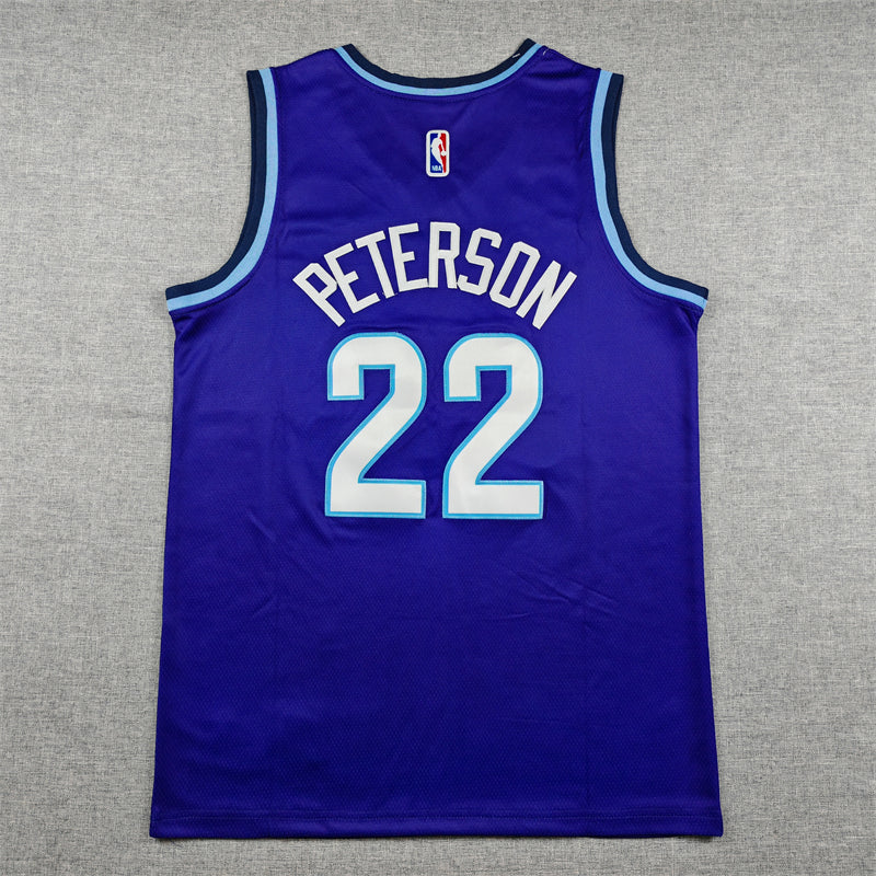 Jazz #22 Statement Edition Purple Jersey