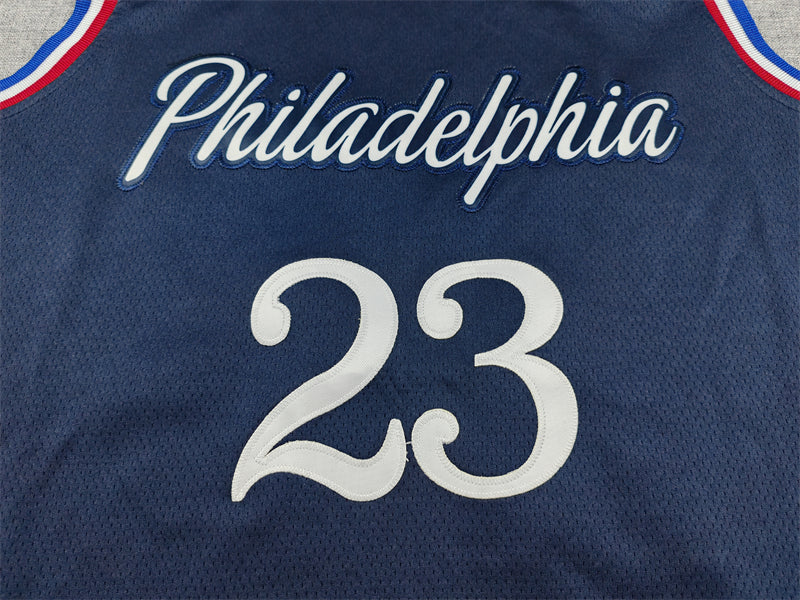 76ers #23 Navy Blue City Edition Jersey (2026)