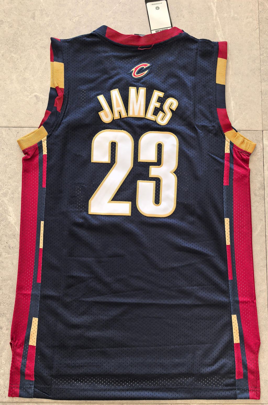 NBA Cleveland Cavaliers #23 Darius Garland Navy Blue Jersey