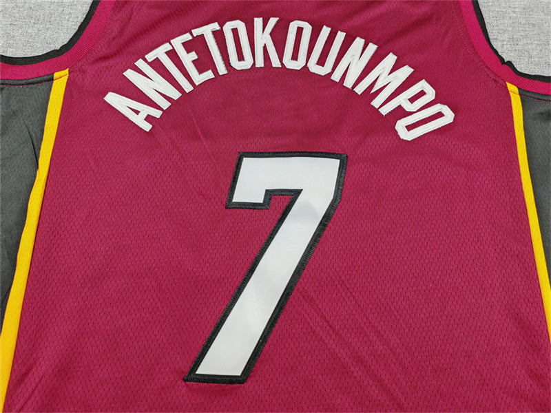 Heat #7 Icon Edition Red Jersey