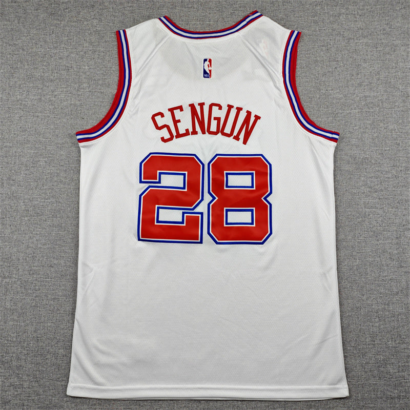 Houston Rockets #28 City Edition White Fan Jersey