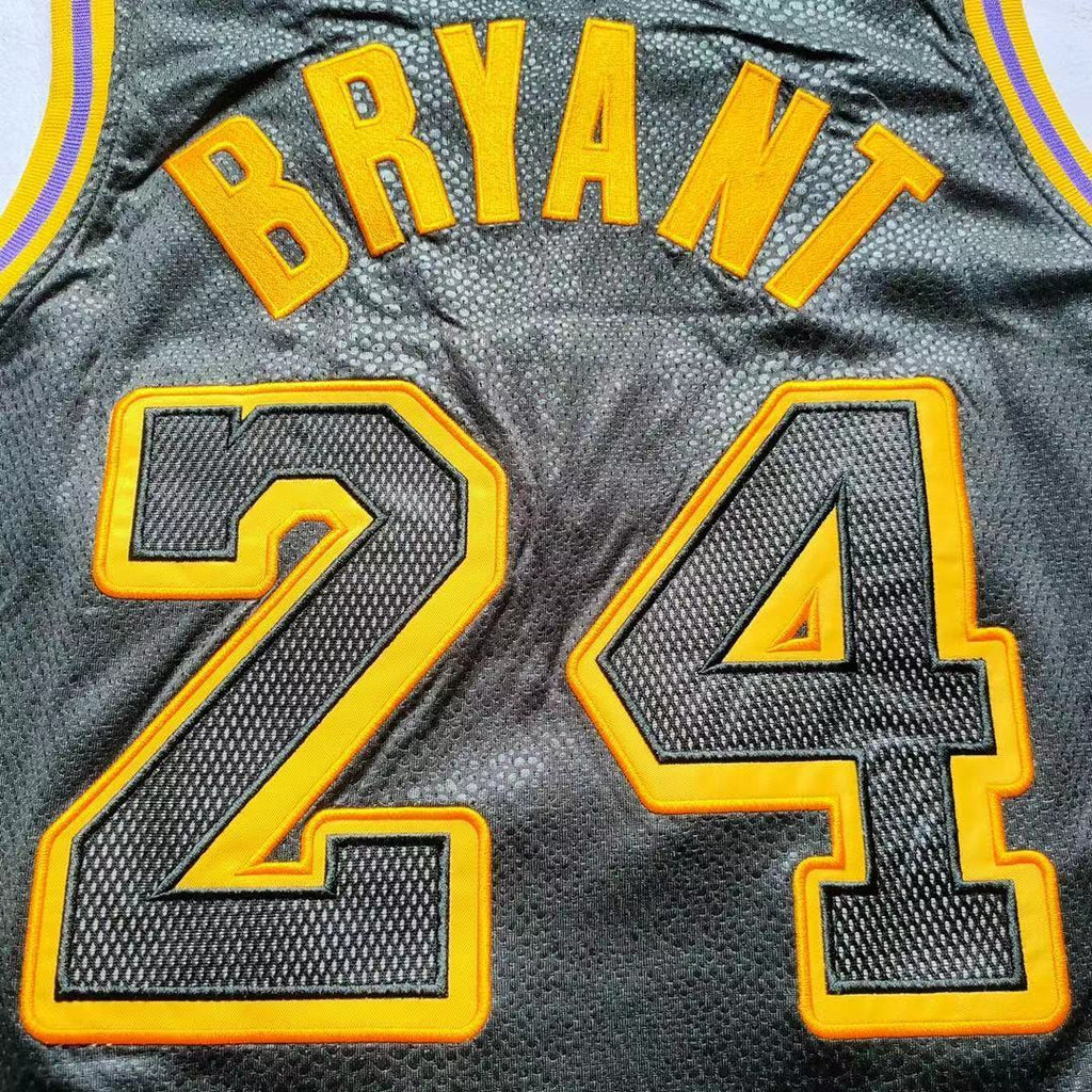 Lakers #8/#24 Snake Print Nike Jersey