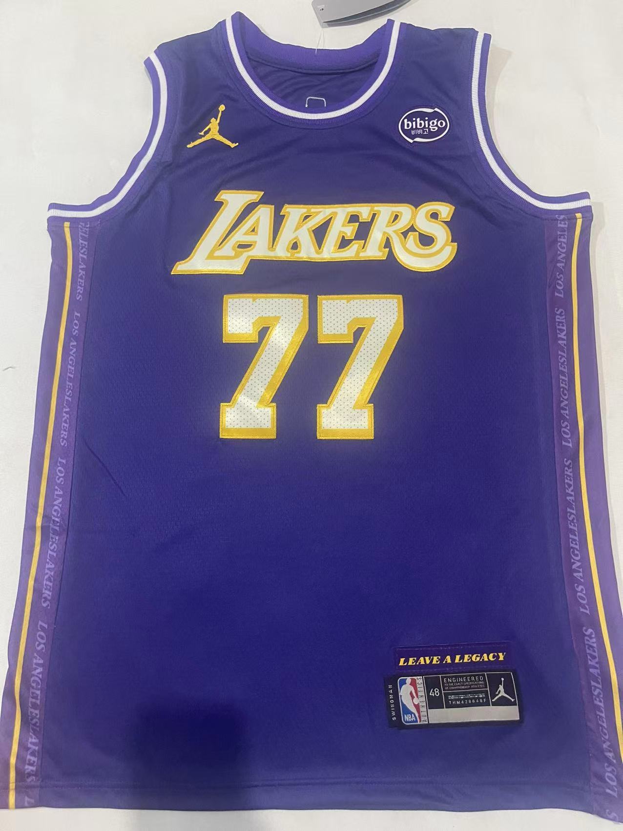 Los Angeles Lakers #77 Nike Icon Edition Jersey – Hollywood Runs Deep
