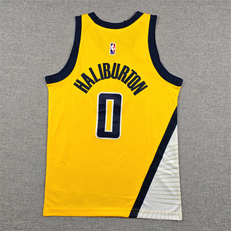 Kids 2025 Pacers #0 City Edition Pocket Basketball Shorts