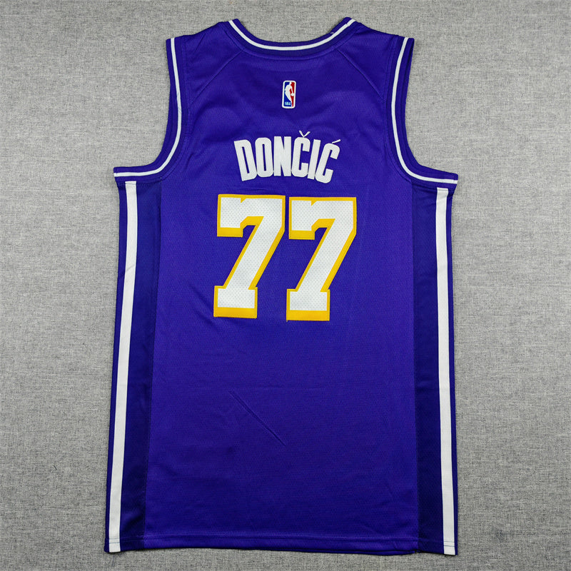 Los Angeles Lakers City Edition Purple Swingman Jersey