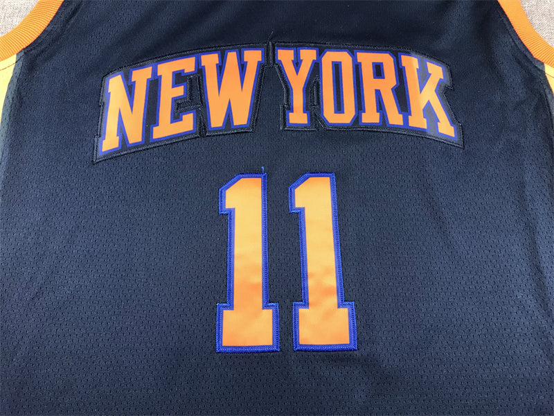 New York Knicks Statement Edition Navy Swingman Jersey