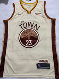Golden State Warriors Classic Edition Cream Swingman Jersey