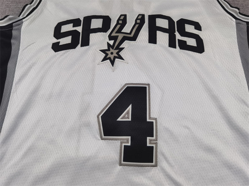 San Antonio Spurs #4 Victor Wembanyama Nike Jersey – 2025
