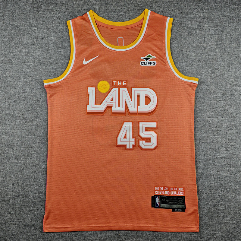 Cleveland Cavaliers City Edition Orange Authentic Jersey