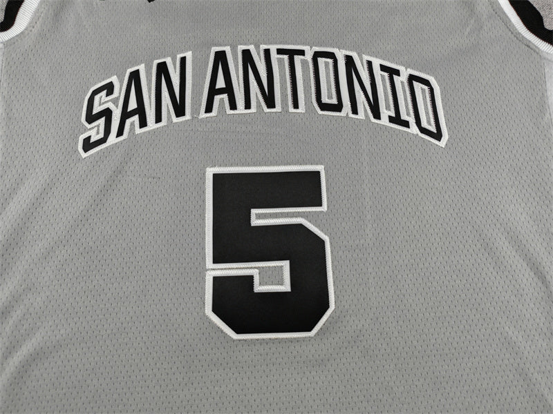San Antonio Spurs 2026 City Edition Gray Statement Jersey