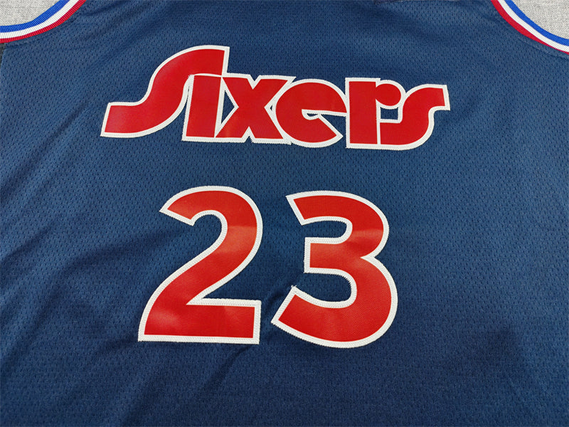 76ers #23 City Edition Navy Jersey 2022